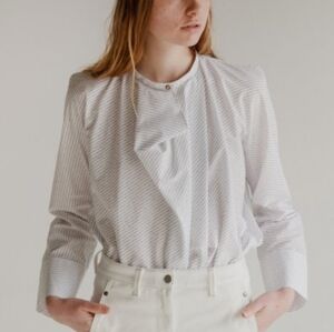 Lemaire Folded Neckline Shirt